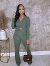 Twisted 2-piece set - Green